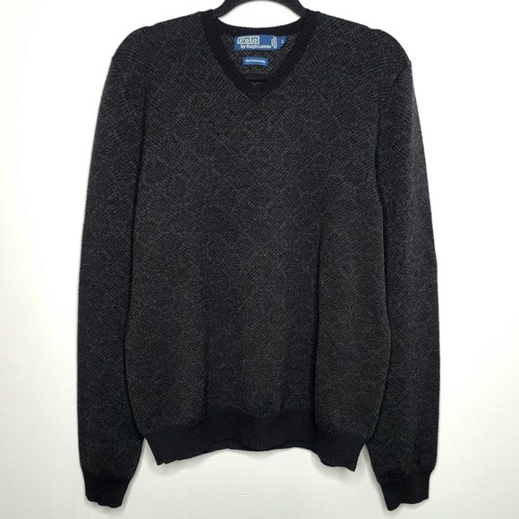 Polo‎ by Ralph Lauren Men's 100% Merino Wool Sweater L - Picture 1 of 5